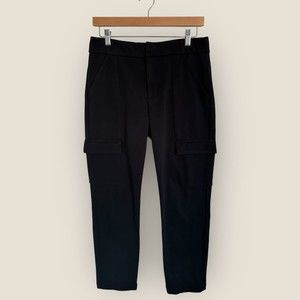 Anthropologie The Essential Slim Mid-Rise Straight Ankle Cargo Pants (Size 8)